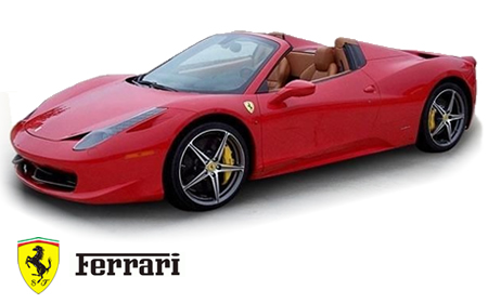 Noleggio Ferrari 458 Spider